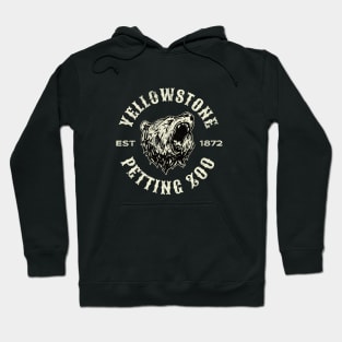 Yellowstone Angry Bear Petting Zoo Hoodie